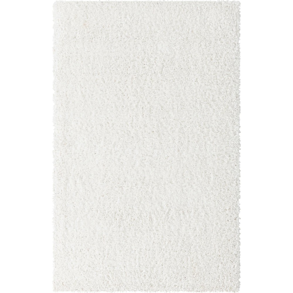 Rug Unique Loom Davos Shag Ivory Rectangular 5' 0 x 8' 0 Rug Unique Loom Davos Shag Ivory Rectangular 5' 0 x 8' 0