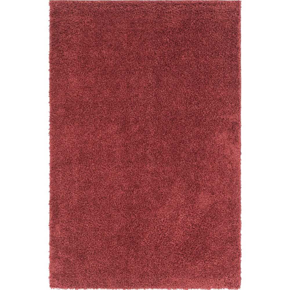 Rug Unique Loom Davos Shag Poppy Rectangular 6' 0 x 9' 0 Rug Unique Loom Davos Shag Poppy Rectangular 6' 0 x 9' 0