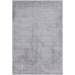 Rug Unique Loom Davos Shag Sterling Rectangular 7' 0 x 10' 0