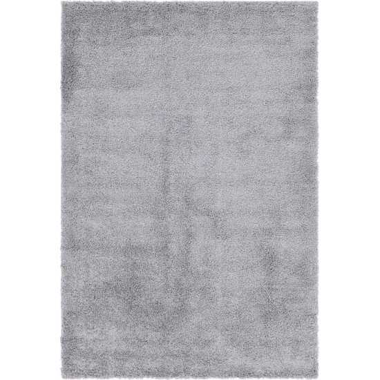 Rug Unique Loom Davos Shag Sterling Rectangular 7' 0 x 10' 0