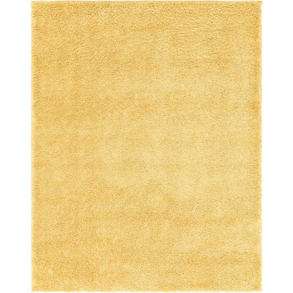 Rug Unique Loom Davos Shag Sunglow Rectangular 8' 0 x 10' 0 Rug Unique Loom Davos Shag Sunglow Rectangular 8' 0 x 10' 0