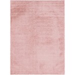 Rug Unique Loom Davos Shag Dusty Rose Rectangular 8' 0 x 11' 0