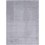 Rug Unique Loom Davos Shag Sterling Rectangular 9' 0 x 12' 0
