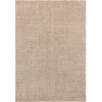 Rug Unique Loom Davos Shag Linen Rectangular 10' 0 x 14' 0