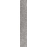 Rug Unique Loom Davos Shag Sterling Runner 2' 2 x 8' 0