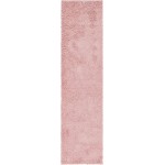 Rug Unique Loom Davos Shag Dusty Rose Runner 2' 7 x 10' 0