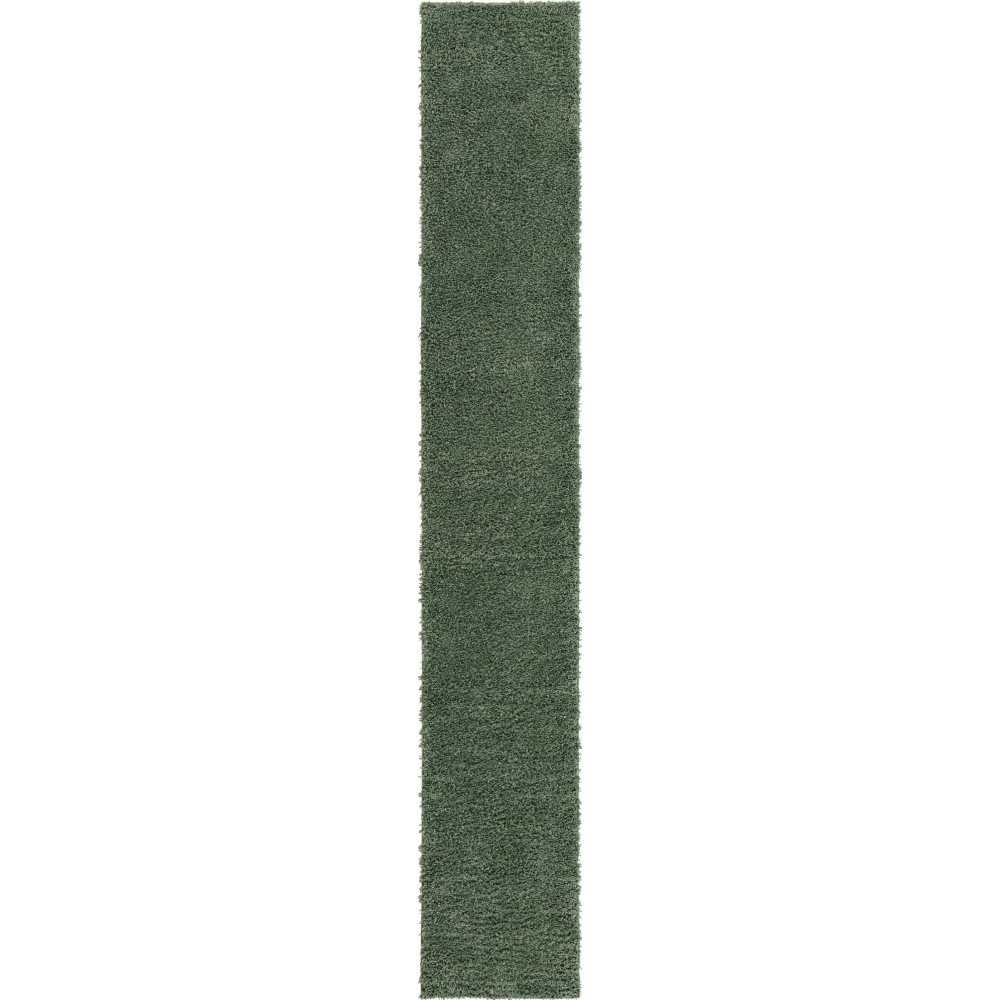 Rug Unique Loom Davos Shag Sage Runner 2' 7 x 16' 5 Rug Unique Loom Davos Shag Sage Runner 2' 7 x 16' 5
