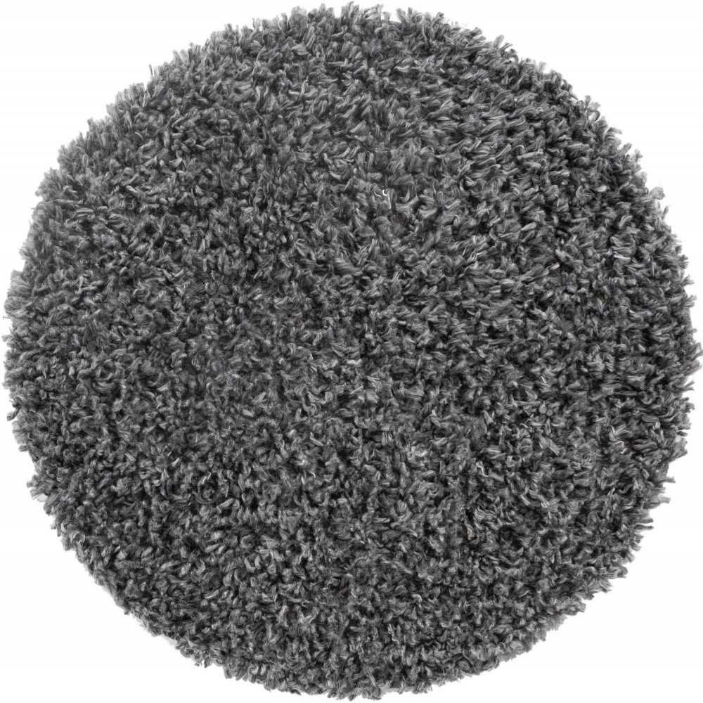 Rug Unique Loom Davos Shag Peppercorn Round 2' 0 x 2' 0 Rug Unique Loom Davos Shag Peppercorn Round 2' 0 x 2' 0