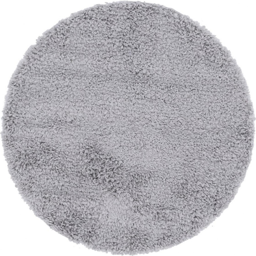 Rug Unique Loom Davos Shag Sterling Round 3' 3 x 3' 3 Rug Unique Loom Davos Shag Sterling Round 3' 3 x 3' 3