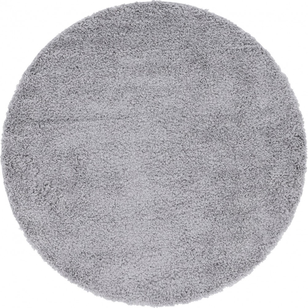Rug Unique Loom Davos Shag Sterling Round 5' 0 x 5' 0 Rug Unique Loom Davos Shag Sterling Round 5' 0 x 5' 0