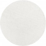 Rug Unique Loom Davos Shag Ivory Round 10' 0 x 10' 0