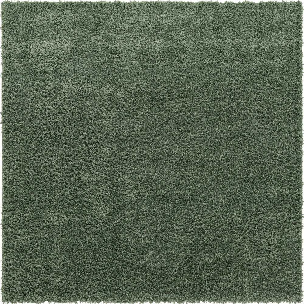 Rug Unique Loom Davos Shag Sage Square 7' 0 x 7' 0 Rug Unique Loom Davos Shag Sage Square 7' 0 x 7' 0