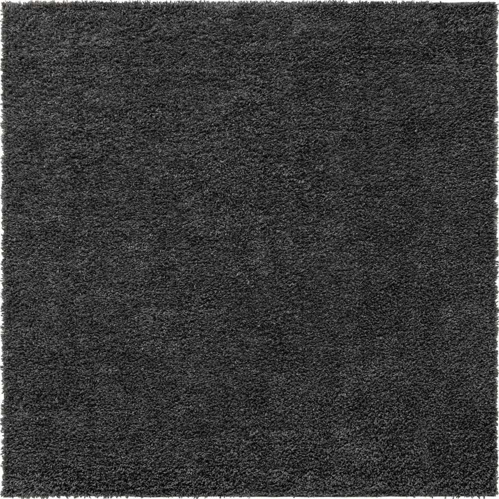 Rug Unique Loom Davos Shag Peppercorn Square 8' 0 x 8' 0 Rug Unique Loom Davos Shag Peppercorn Square 8' 0 x 8' 0