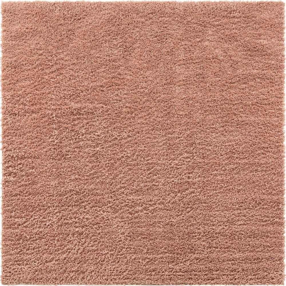 Rug Unique Loom Davos Shag Dusty Rose Square 8' 0 x 8' 0 Rug Unique Loom Davos Shag Dusty Rose Square 8' 0 x 8' 0