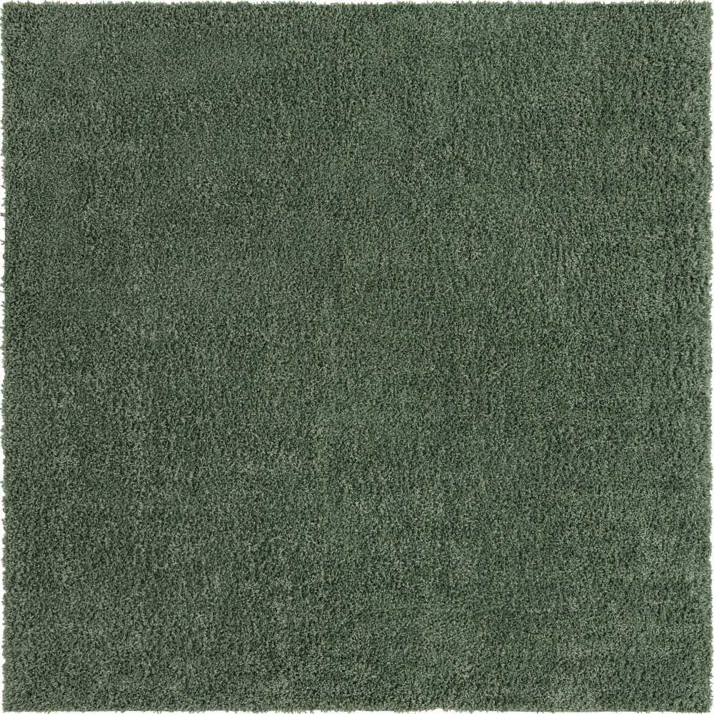 Rug Unique Loom Davos Shag Sage Square 10' 0 x 10' 0 Rug Unique Loom Davos Shag Sage Square 10' 0 x 10' 0