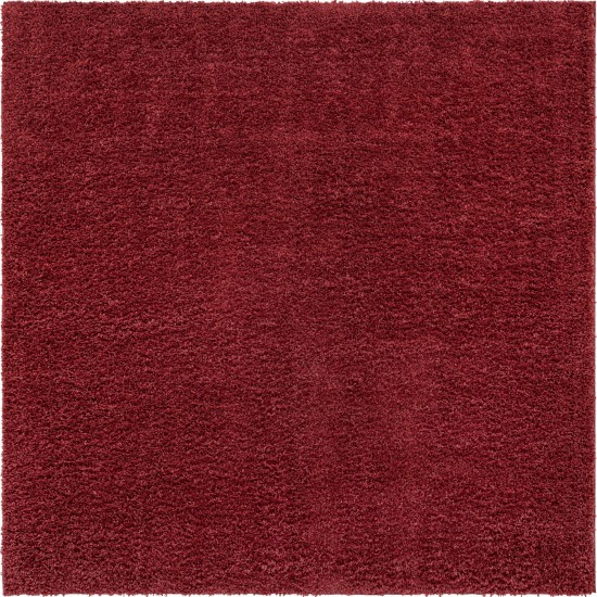 Rug Unique Loom Davos Shag Poppy Square 10' 0 x 10' 0