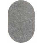 Rug Unique Loom Davos Shag Sterling Oval 7' 10 x 10' 0