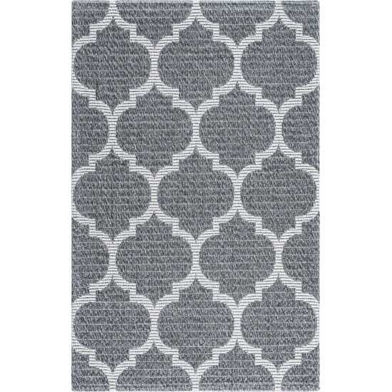 Rug Unique Loom Decatur Dark Gray Rectangular 2' 2 x 3' 0