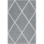 Rug Unique Loom Decatur Dark Gray Rectangular 2' 2 x 3' 0