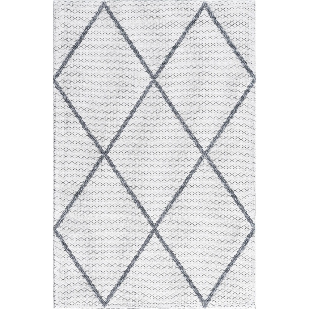 Rug Unique Loom Decatur Ivory Rectangular 2' 2 x 3' 0 Rug Unique Loom Decatur Ivory Rectangular 2' 2 x 3' 0