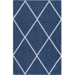 Rug Unique Loom Decatur Navy Blue Rectangular 2' 2 x 3' 0