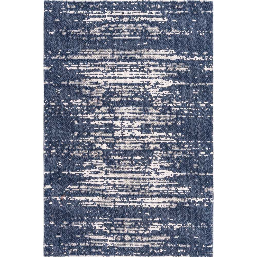 Rug Unique Loom Decatur Navy Blue Rectangular 2' 2 x 3' 0 Rug Unique Loom Decatur Navy Blue Rectangular 2' 2 x 3' 0