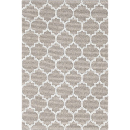 Rug Unique Loom Decatur Taupe Rectangular 4' 2 x 6' 0