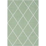 Rug Unique Loom Decatur Green Rectangular 4' 2 x 6' 0