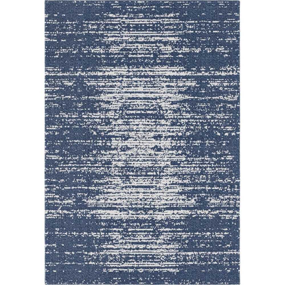 Rug Unique Loom Decatur Navy Blue Rectangular 4' 2 x 6' 0 Rug Unique Loom Decatur Navy Blue Rectangular 4' 2 x 6' 0