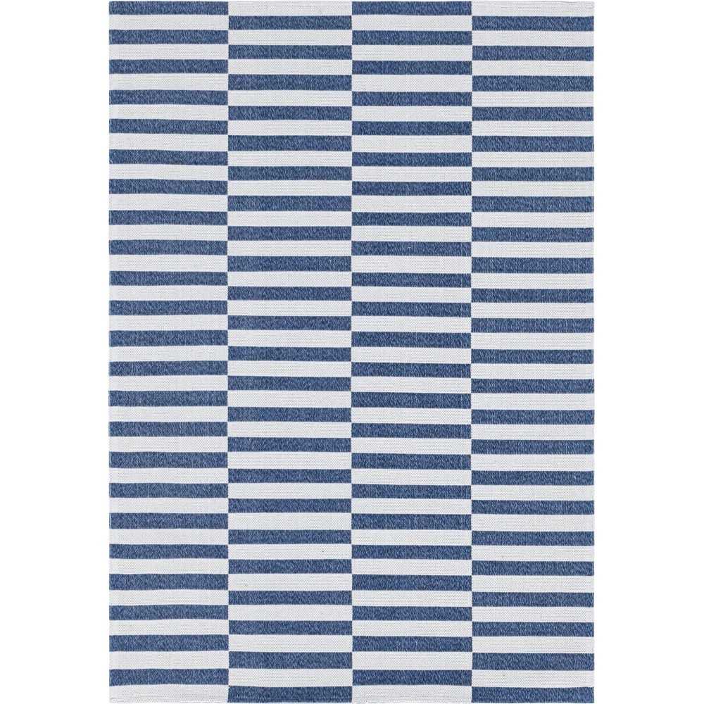 Rug Unique Loom Decatur Navy Blue Rectangular 4' 2 x 6' 0 Rug Unique Loom Decatur Navy Blue Rectangular 4' 2 x 6' 0