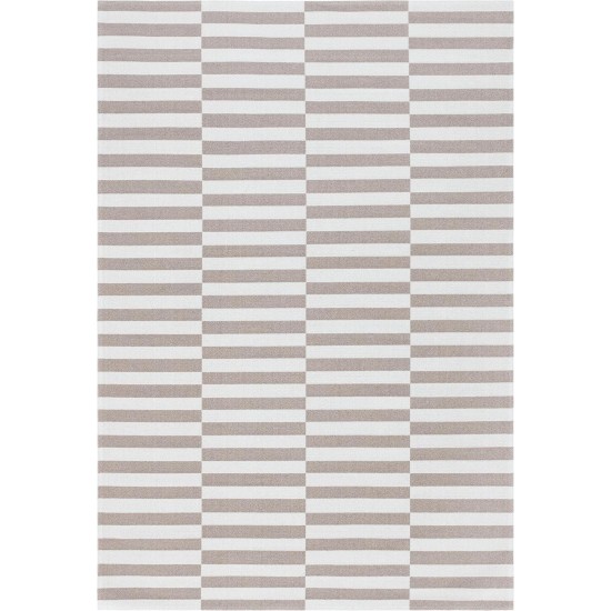 Rug Unique Loom Decatur Taupe Rectangular 4' 2 x 6' 0