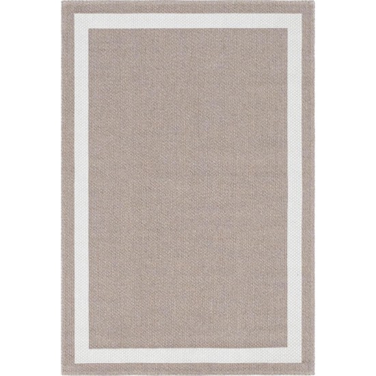 Rug Unique Loom Decatur Taupe Rectangular 4' 2 x 6' 0