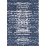 Rug Unique Loom Decatur Navy Blue Rectangular 5' 2 x 7' 5