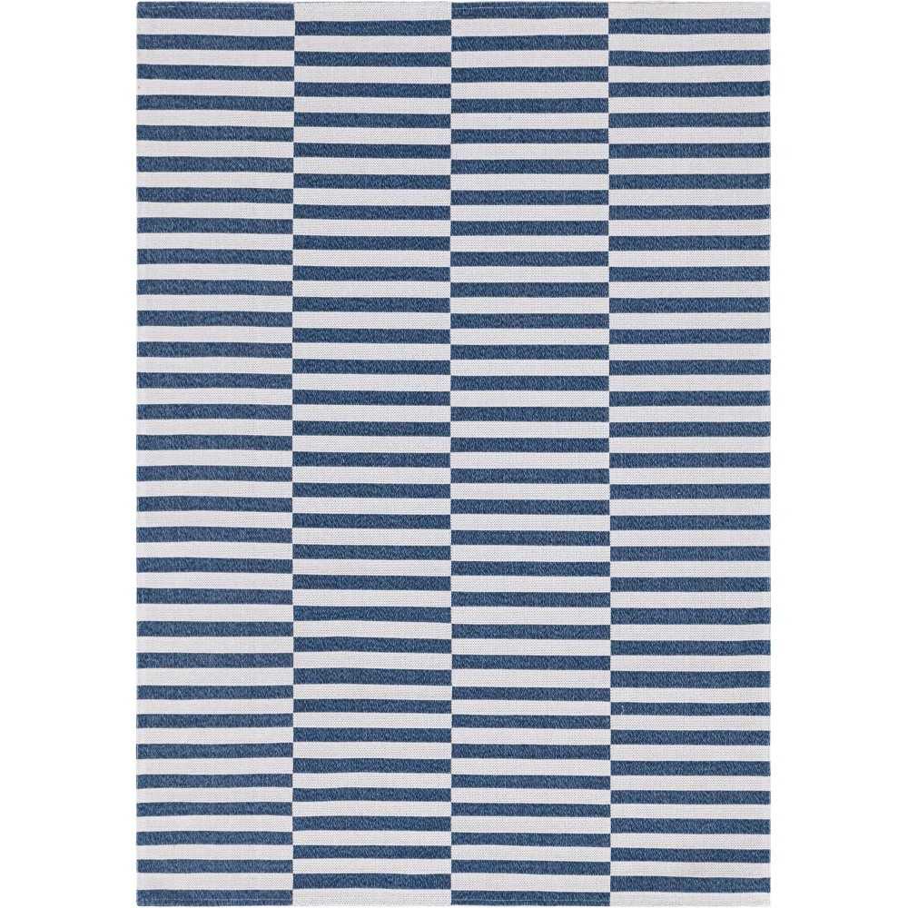 Rug Unique Loom Decatur Navy Blue Rectangular 5' 2 x 7' 5 Rug Unique Loom Decatur Navy Blue Rectangular 5' 2 x 7' 5