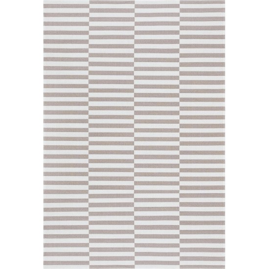 Rug Unique Loom Decatur Taupe Rectangular 5' 2 x 7' 5