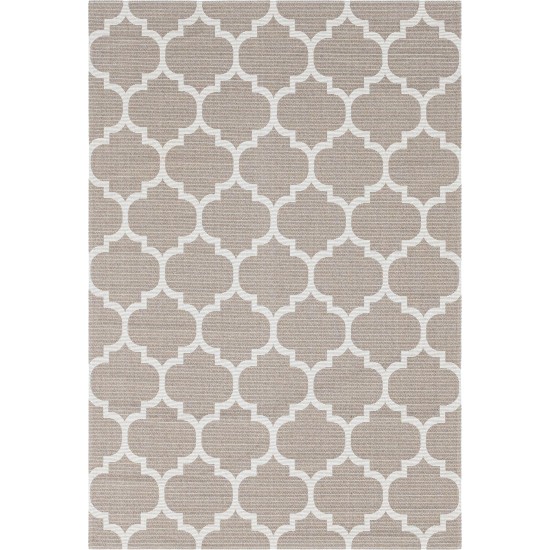 Rug Unique Loom Decatur Taupe Rectangular 6' 4 x 9' 0