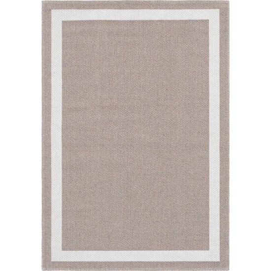 Rug Unique Loom Decatur Taupe Rectangular 6' 4 x 9' 0