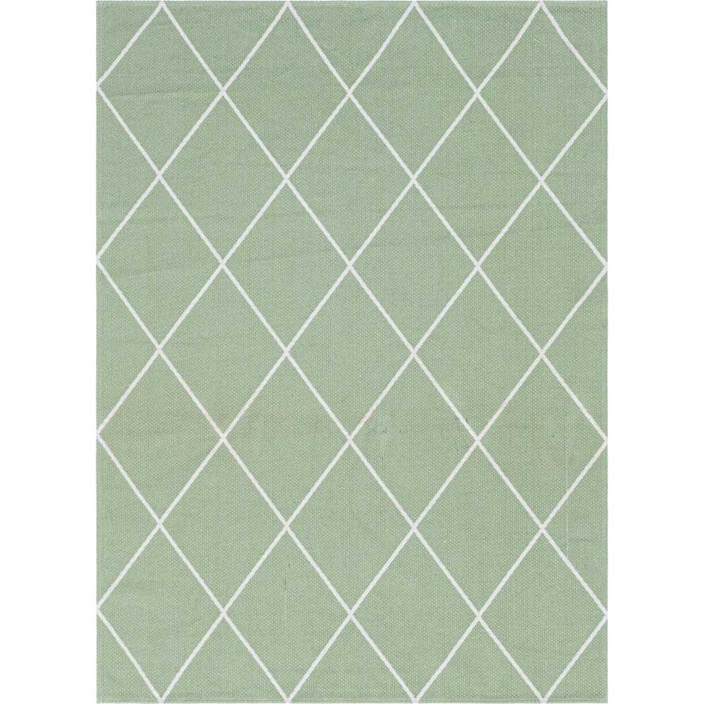 Rug Unique Loom Decatur Green Rectangular 7' 5 x 10' 0 Rug Unique Loom Decatur Green Rectangular 7' 5 x 10' 0