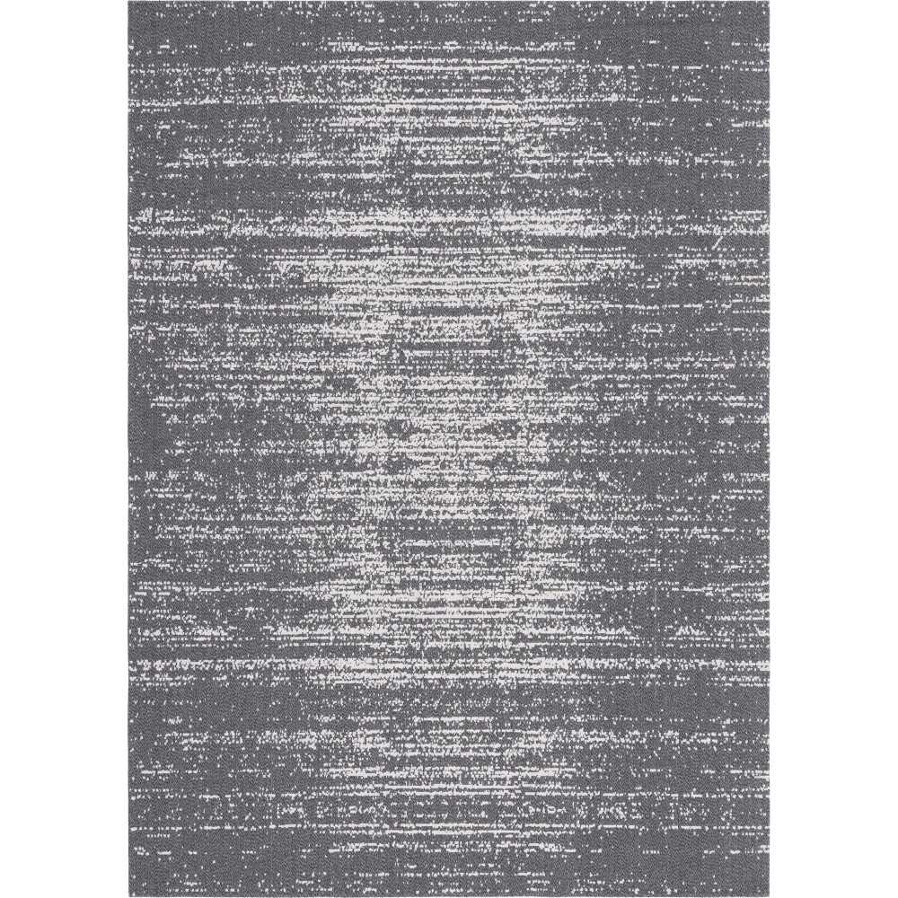 Rug Unique Loom Decatur Gray Rectangular 7' 5 x 10' 0 Rug Unique Loom Decatur Gray Rectangular 7' 5 x 10' 0