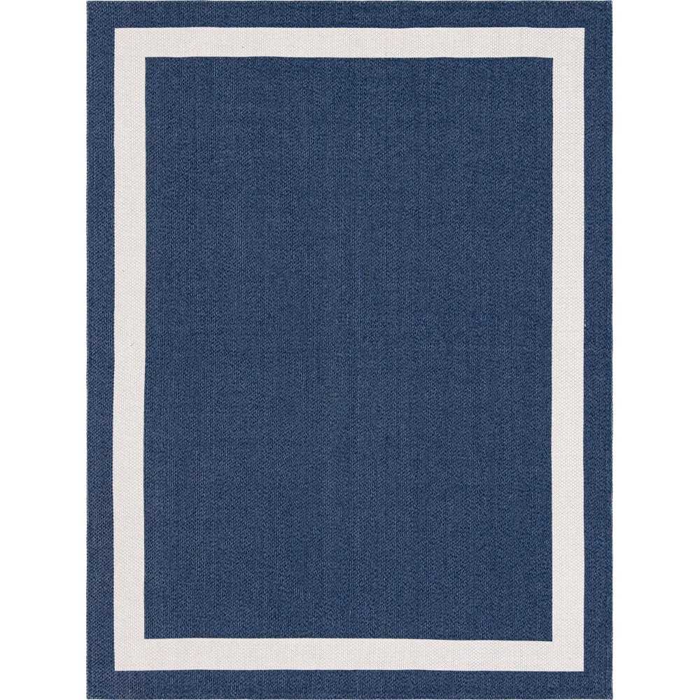 Rug Unique Loom Decatur Navy Blue Rectangular 7' 5 x 10' 0 Rug Unique Loom Decatur Navy Blue Rectangular 7' 5 x 10' 0
