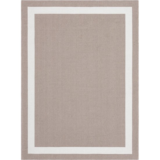 Rug Unique Loom Decatur Taupe Rectangular 7' 5 x 10' 0