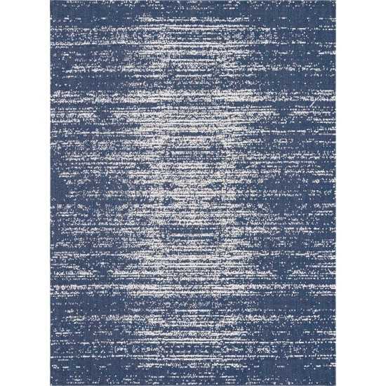 Rug Unique Loom Decatur Navy Blue Rectangular 8' 5 x 11' 4