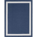 Rug Unique Loom Decatur Navy Blue Rectangular 8' 5 x 11' 4