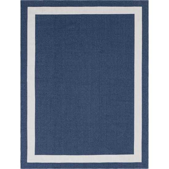 Rug Unique Loom Decatur Navy Blue Rectangular 8' 5 x 11' 4