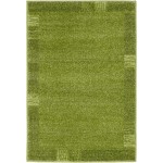 Rug Unique Loom Del Mar Green Rectangular 2' 2 x 3' 0