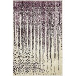Rug Unique Loom Del Mar Purple Rectangular 2' 2 x 3' 0