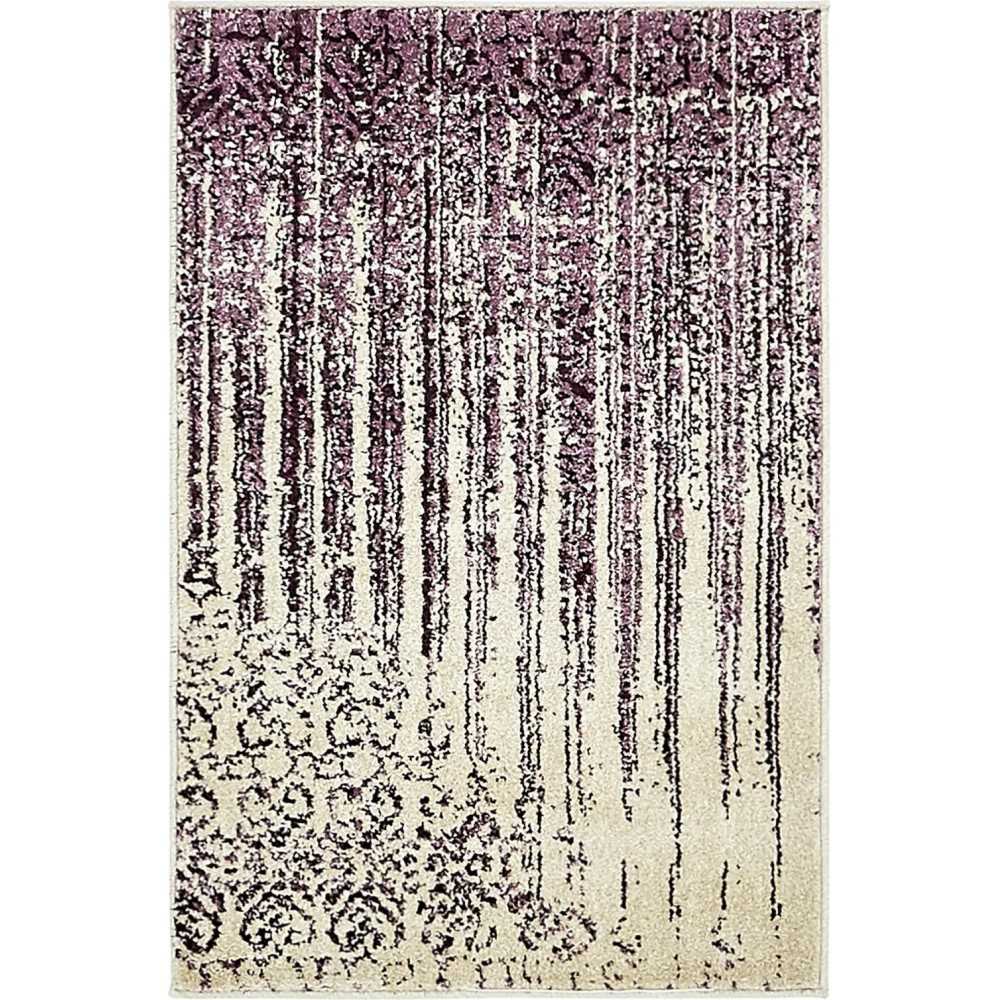 Rug Unique Loom Del Mar Purple Rectangular 2' 2 x 3' 0 Rug Unique Loom Del Mar Purple Rectangular 2' 2 x 3' 0