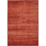 Rug Unique Loom Del Mar Terracotta Rectangular 2' 2 x 3' 0
