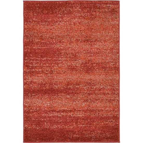 Rug Unique Loom Del Mar Terracotta Rectangular 2' 2 x 3' 0