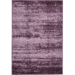 Rug Unique Loom Del Mar Violet Rectangular 2' 2 x 3' 0